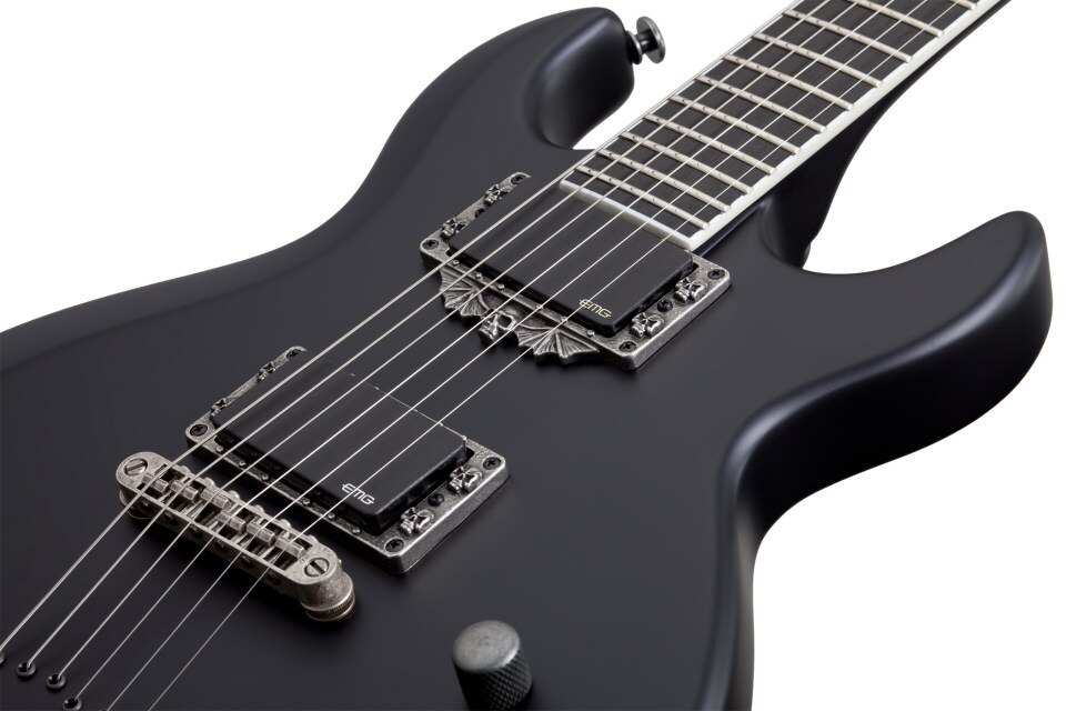Schecter AD-C-4-HR EMGアクティブPU搭載 スルーネック - メルカリ